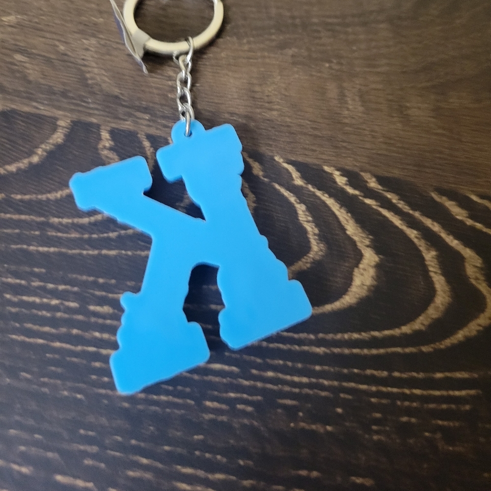 FREE With Another Purchase S Unicorn Initial Keychains  PICK ONE NEW - Picture 12 of 13
